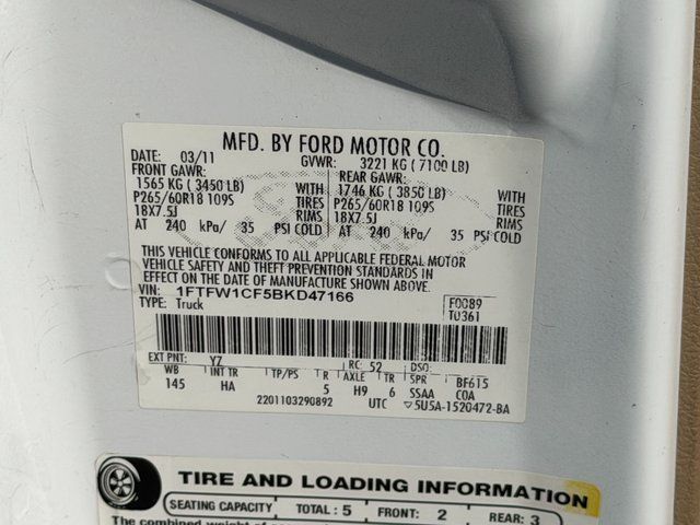 2011 Ford F-150 Lariat Springfield VA