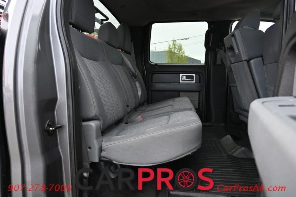 2011 Ford F-150 XLT - 5.0L V8 - 4X4 - Crew Cab - Custom Lift - Bed Rack & Deck - Fuel Wheels - Bluetooth - Backup Camera - Sunroof - Tow Pgk Anchorage AK