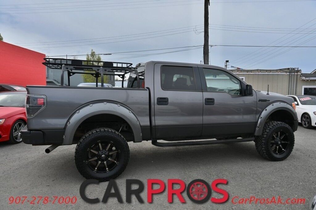 2011 Ford F-150 XLT - 5.0L V8 - 4X4 - Crew Cab - Custom Lift - Bed Rack & Deck - Fuel Wheels - Bluetooth - Backup Camera - Sunroof - Tow Pgk Anchorage AK