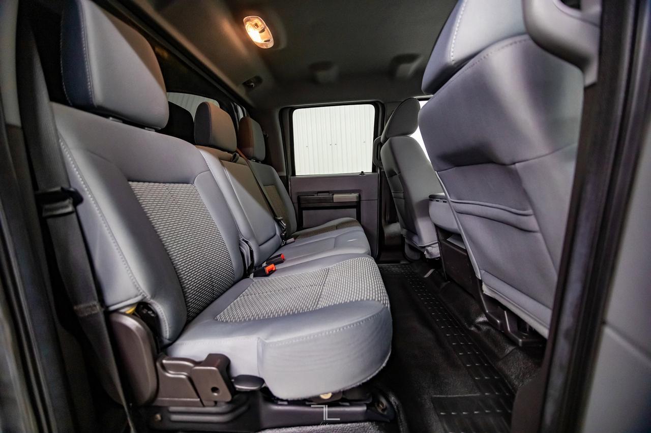 2011 Ford F-250 4x2 Crew Cab XLT Longbox Diesel Topper Red Deer AB