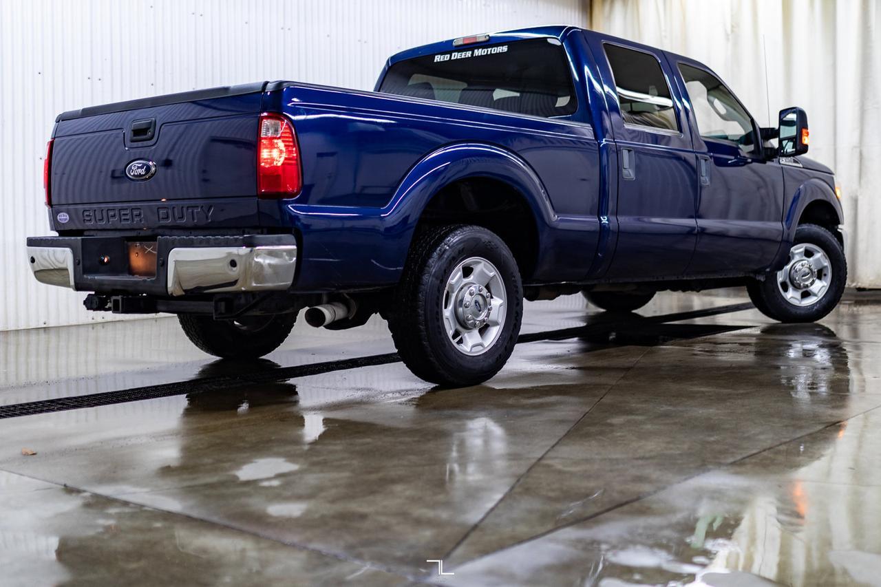 2011 Ford F-250 4x2 Crew Cab XLT PSeat Red Deer AB
