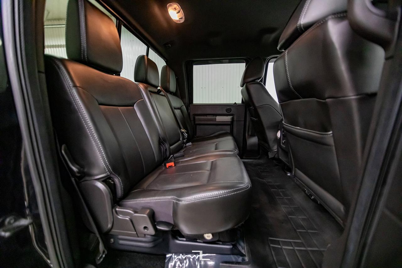 2011 Ford F-250 4x4 Crew Cab Lariat FX4 Leather Nav BCam Red Deer AB