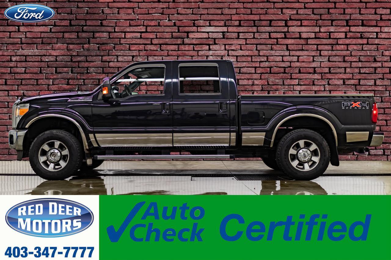 2011 Ford F-250 4x4 Crew Cab Lariat FX4 Leather Nav BCam