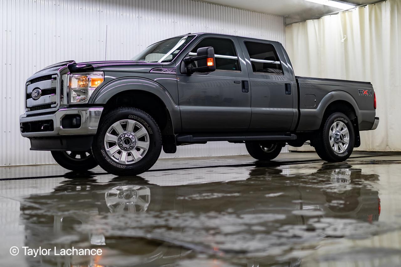 2011 Ford F-250 4x4 Crew Cab XLT FX4 BCam Red Deer AB