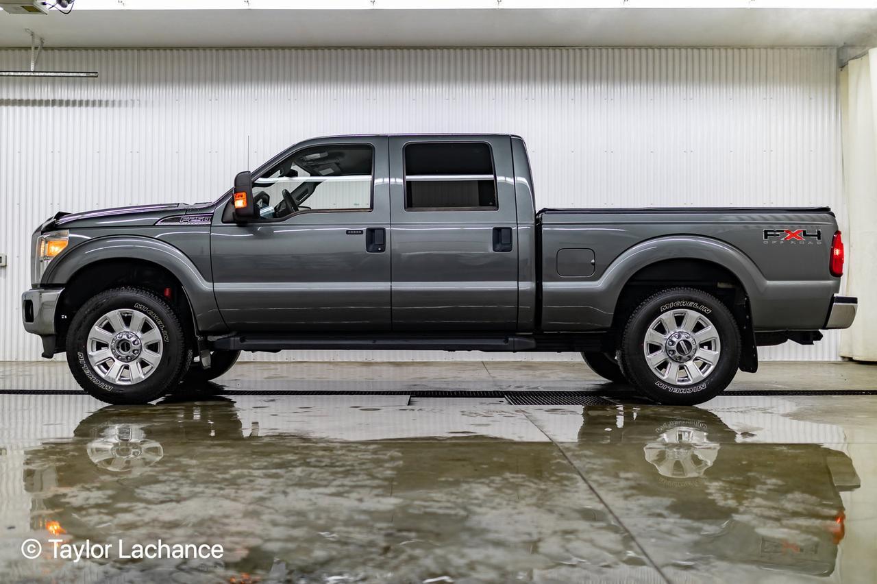 2011 Ford F-250 4x4 Crew Cab XLT FX4 BCam Red Deer AB