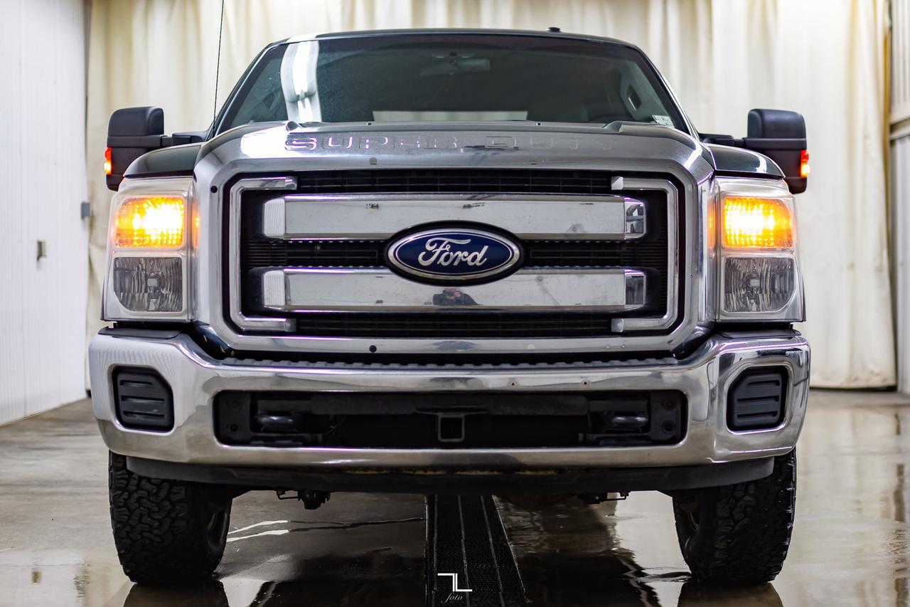 2011 Ford F-250 4x4 Crew Cab XLT Longbox Diesel Red Deer AB