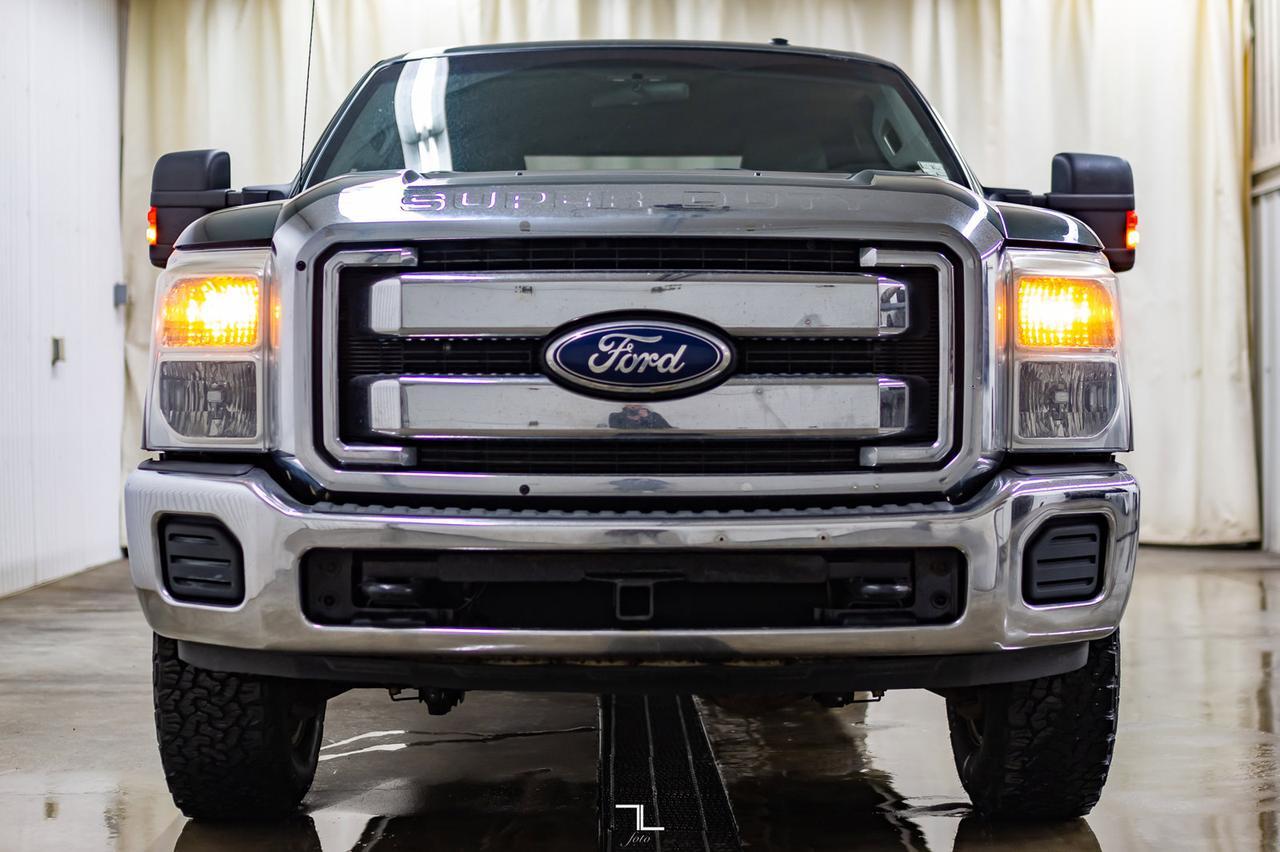 2011 Ford F-250 4x4 Crew Cab XLT Longbox Diesel Red Deer AB