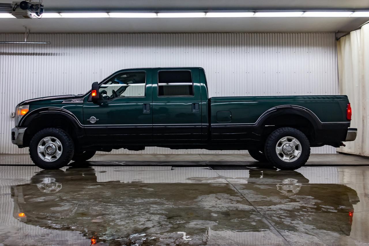 2011 Ford F-250 4x4 Crew Cab XLT Longbox Diesel Red Deer AB