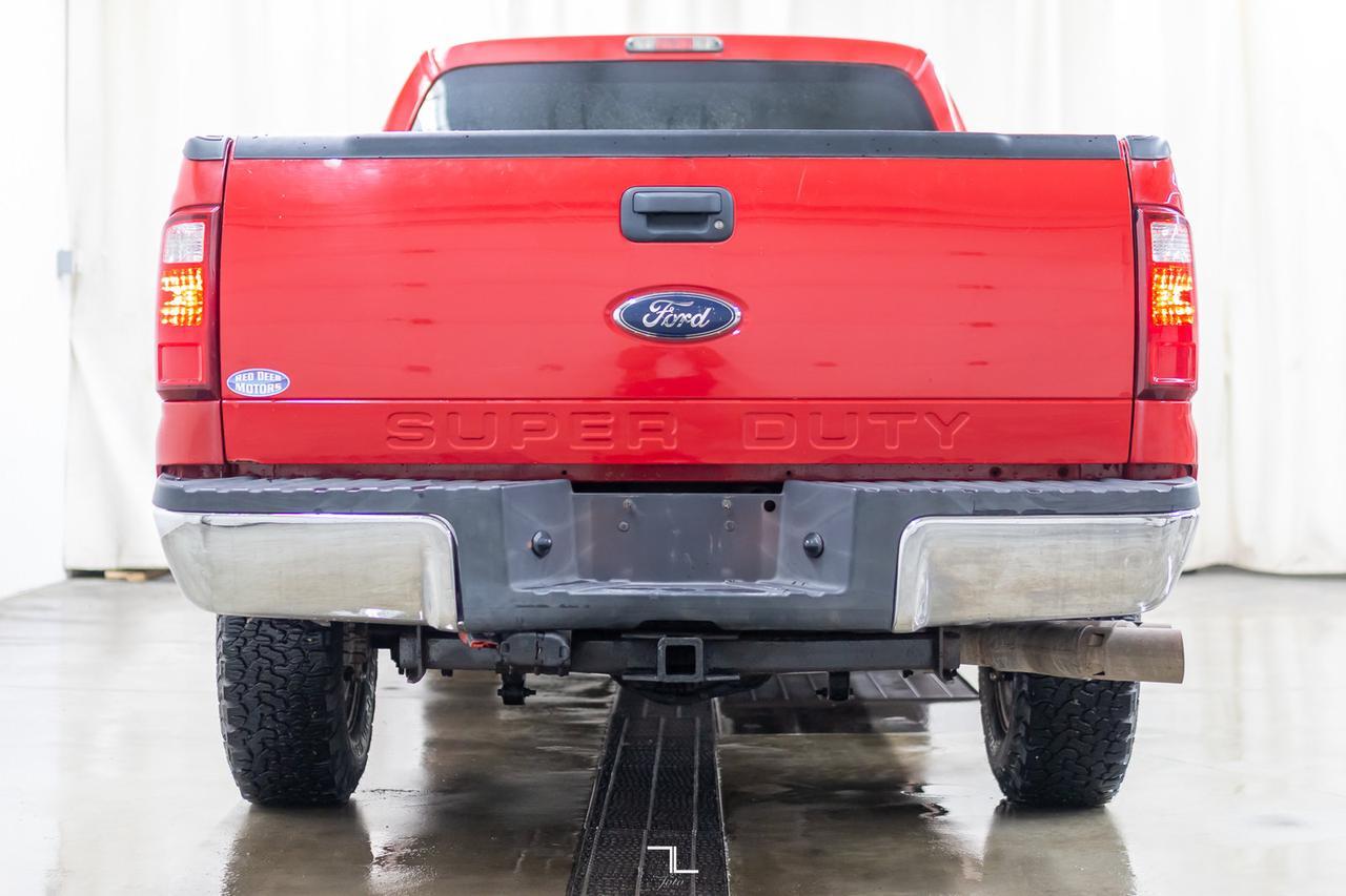 2011 Ford F-250 4x4 Crew Cab XLT Longbox Diesel Red Deer AB