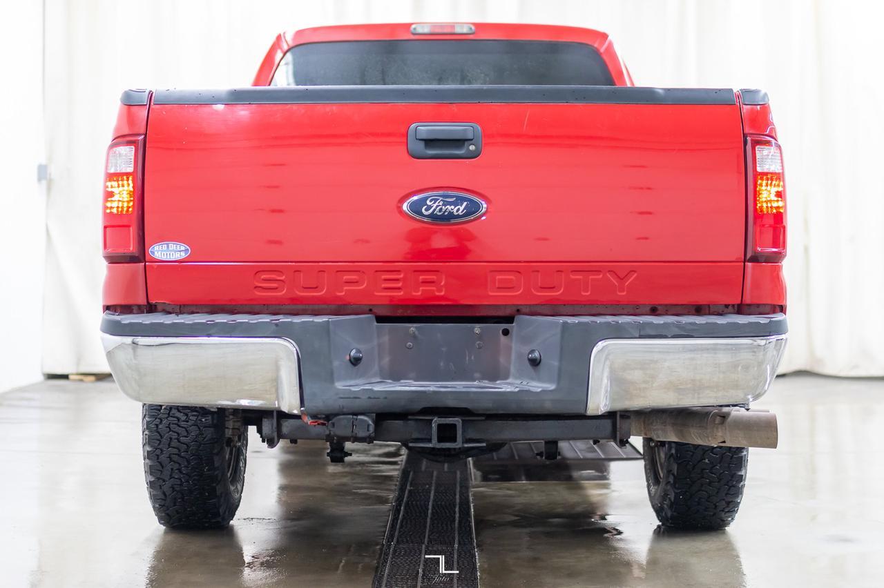 2011 Ford F-250 4x4 Crew Cab XLT Longbox Diesel Red Deer AB