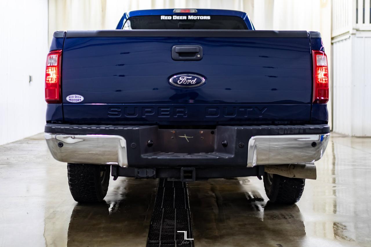 2011 Ford F-250 4x4 Crew Cab XLT Longbox Diesel Red Deer AB