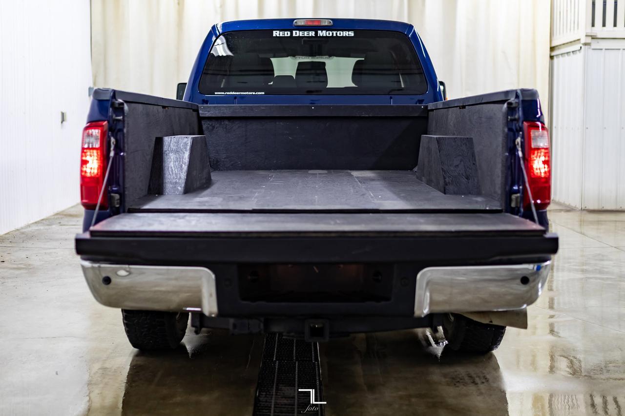 2011 Ford F-250 4x4 Crew Cab XLT Longbox Diesel Red Deer AB