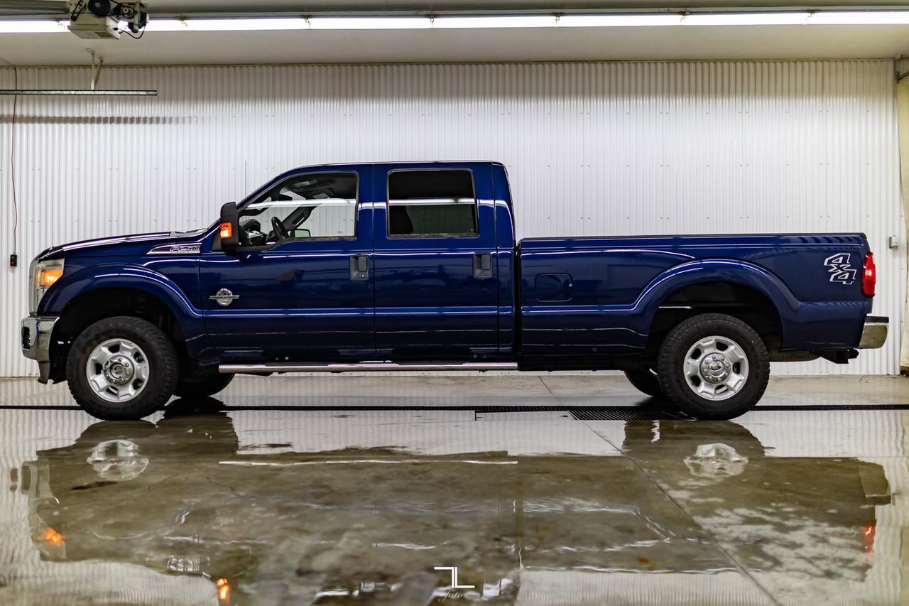 2011 Ford F-250 4x4 Crew Cab XLT Longbox Diesel Red Deer AB