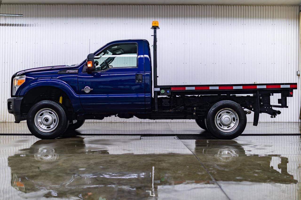 2011 Ford F-250 4x4 Reg Cab XLT Flat Deck Diesel Red Deer AB