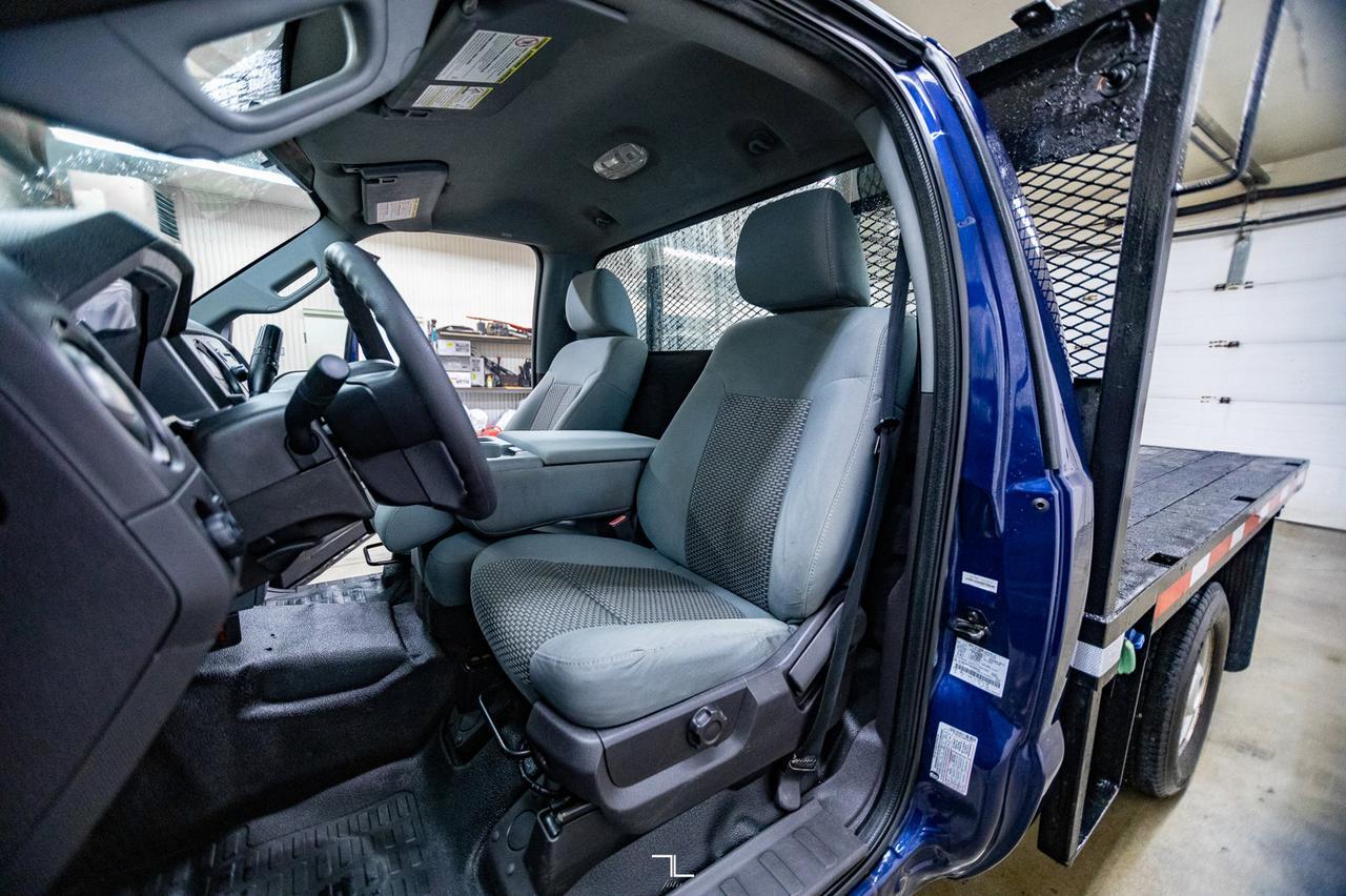 2011 Ford F-250 4x4 Reg Cab XLT Flat Deck Diesel Red Deer AB