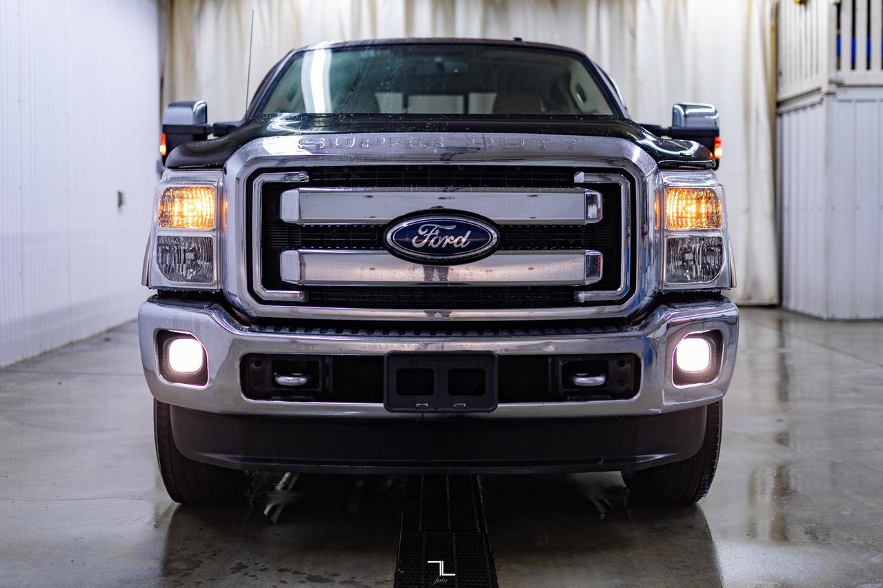 2011 Ford F-250 4x4 Super Cab Lariat Leather BCam Red Deer AB
