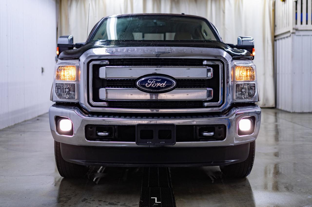 2011 Ford F-250 4x4 Super Cab Lariat Leather BCam Red Deer AB