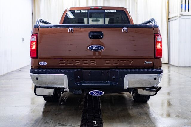 2011 Ford F-250 4x4 Super Cab Lariat Leather BCam Red Deer AB