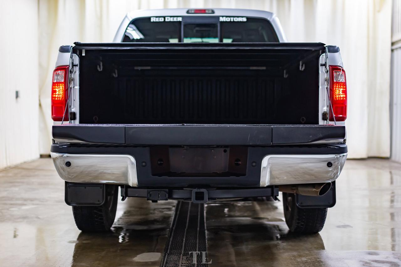 2011 Ford F-250 4x4 Super Cab Lariat Leather Nav Red Deer AB