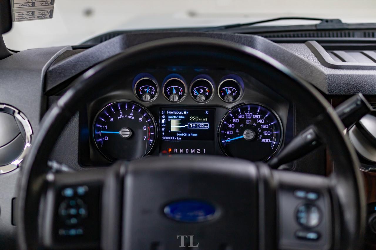 2011 Ford F-250 4x4 Super Cab Lariat Leather Nav Red Deer AB