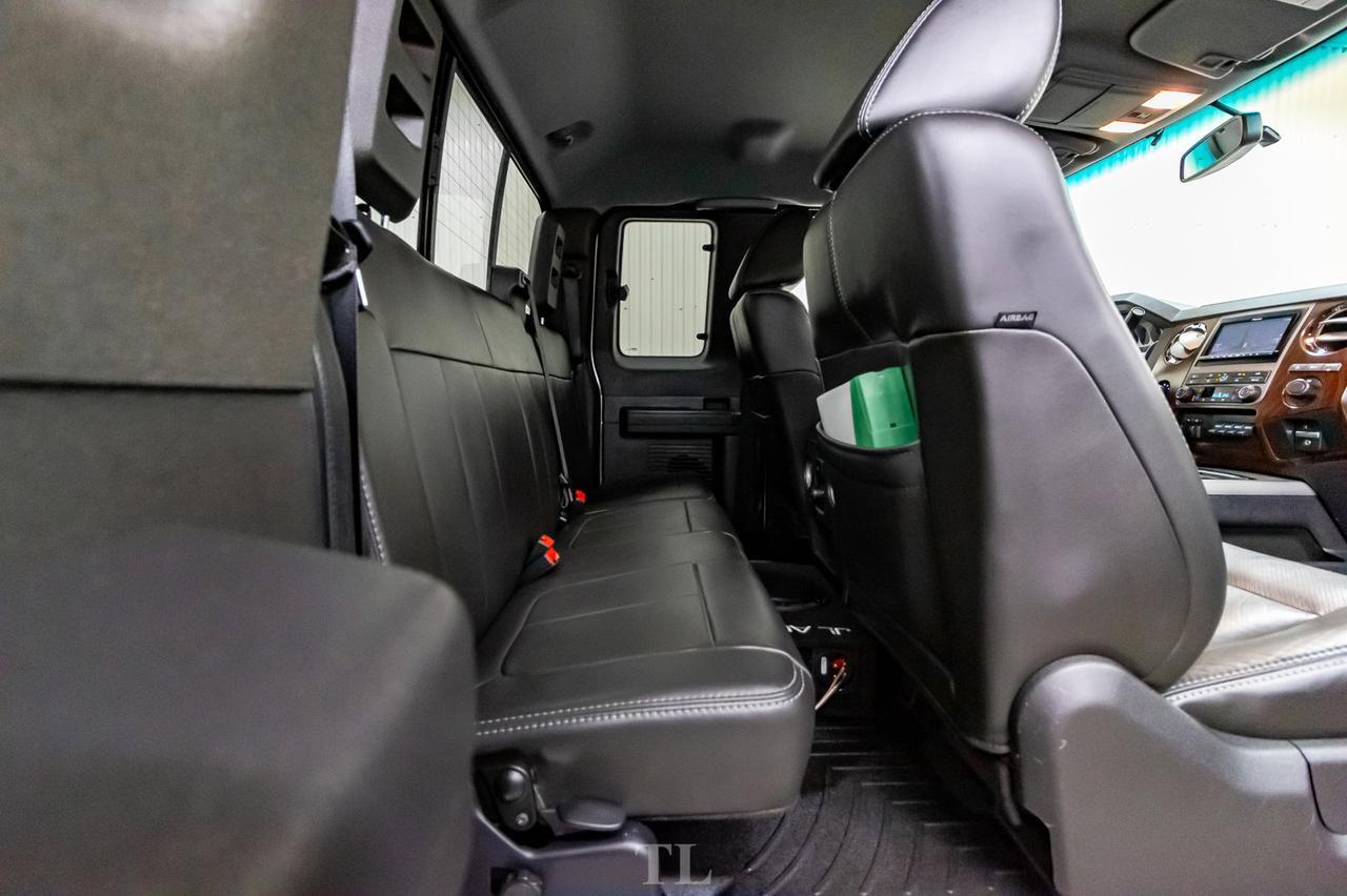 2011 Ford F-250 4x4 Super Cab Lariat Leather Nav Red Deer AB