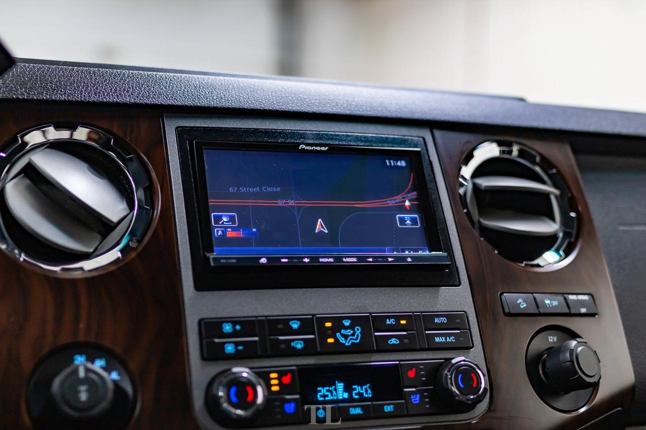 2011 Ford F-250 4x4 Super Cab Lariat Leather Nav Red Deer AB