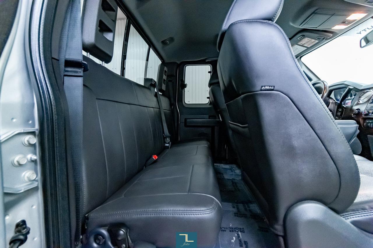 2011 Ford F-250 4x4 Super Cab Lariat Longbox Leather Nav BCam Red Deer AB