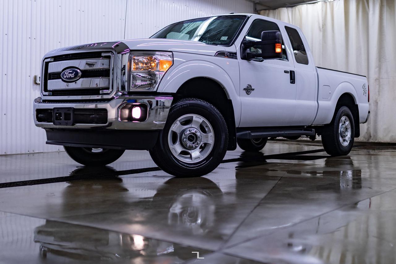 2011 Ford F-250 4x4 Super Cab XLT Diesel BCam Red Deer AB