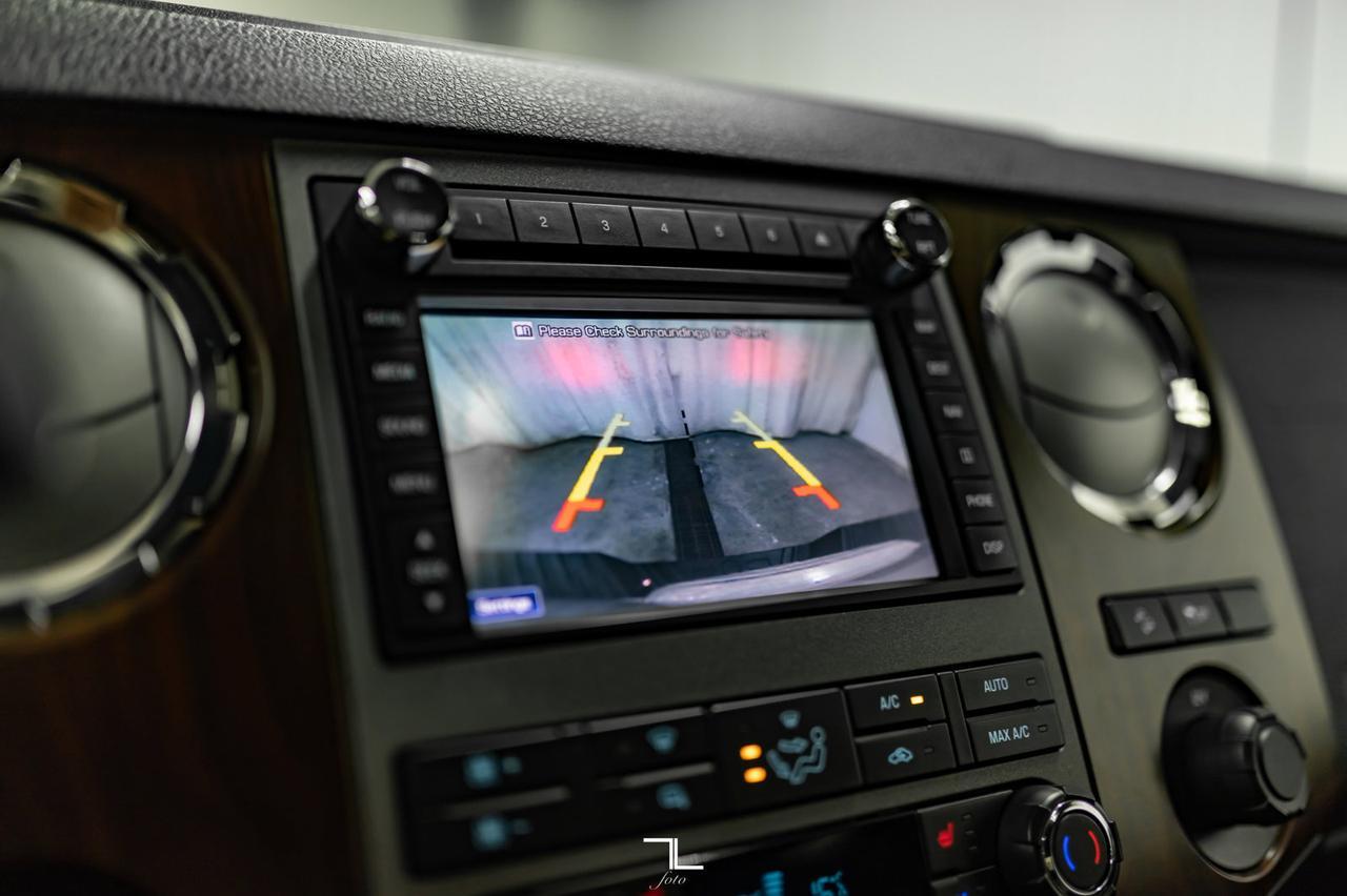 2011 Ford F-350 4x4 Crew Cab Lariat FX4 Diesel Leather Roof Nav Red Deer AB