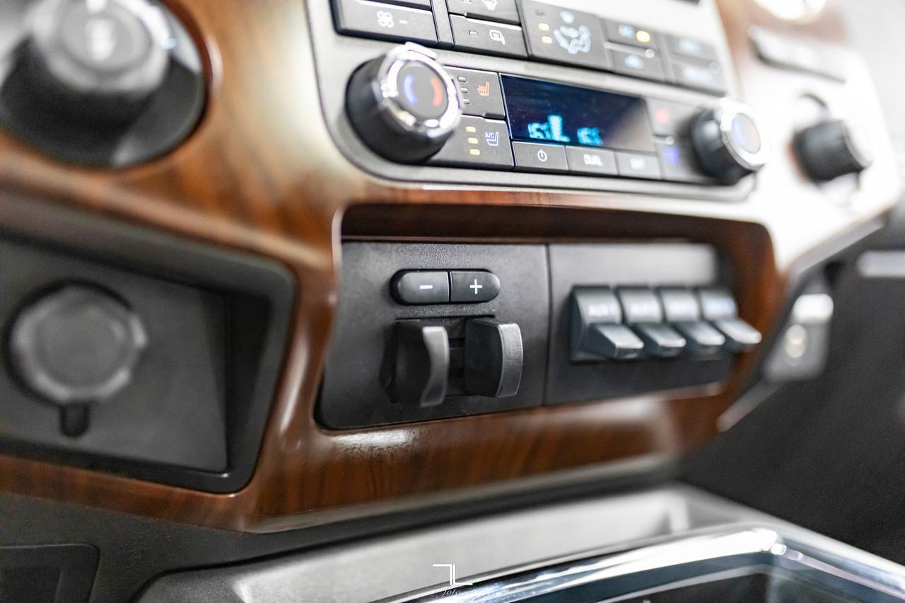 2011 Ford F-350 4x4 Crew Cab Lariat FX4 Diesel Leather Roof Nav Red Deer AB