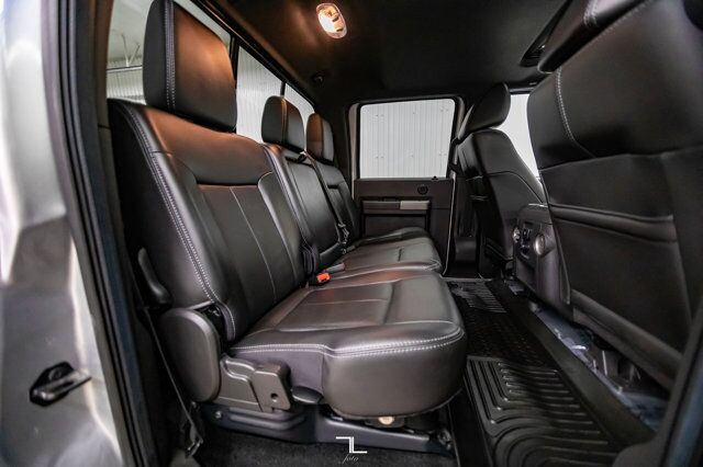 2011 Ford F-350 4x4 Crew Cab Lariat FX4 Diesel Leather Roof Nav Red Deer AB