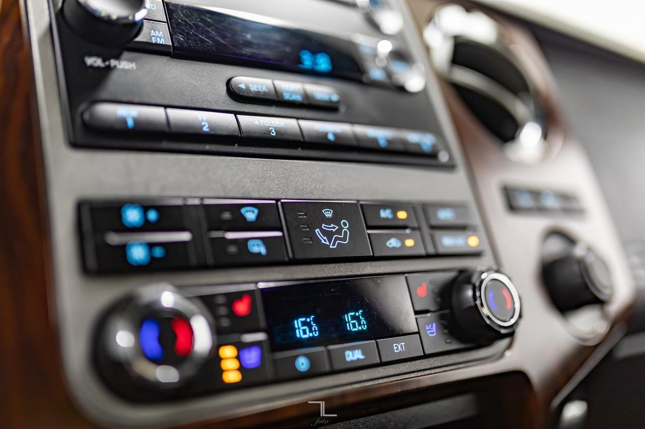 2011 Ford F-350 4x4 Crew Cab Lariat FX4 Longbox Diesel Leather Red Deer AB