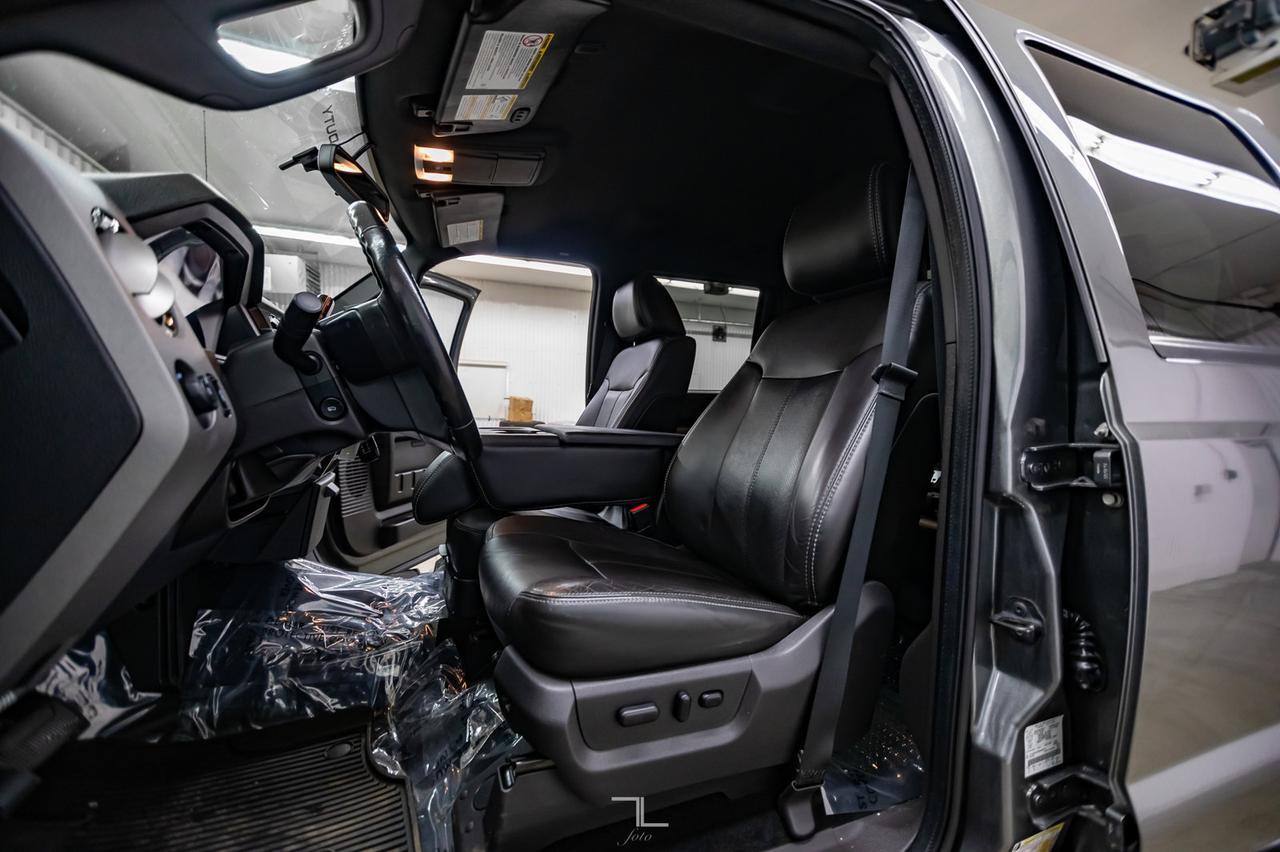 2011 Ford F-350 4x4 Crew Cab Lariat FX4 Longbox Diesel Leather Red Deer AB