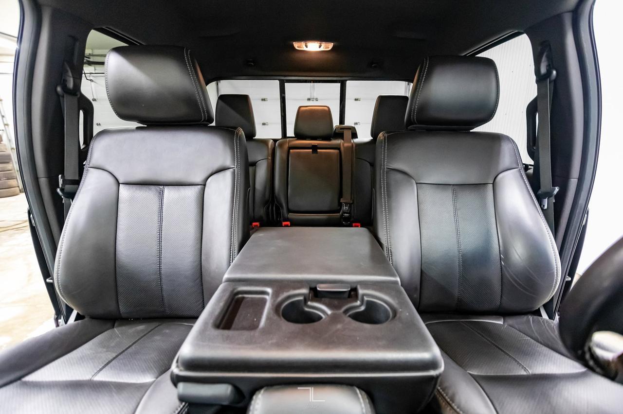 2011 Ford F-350 4x4 Crew Cab Lariat FX4 Longbox Diesel Leather Red Deer AB