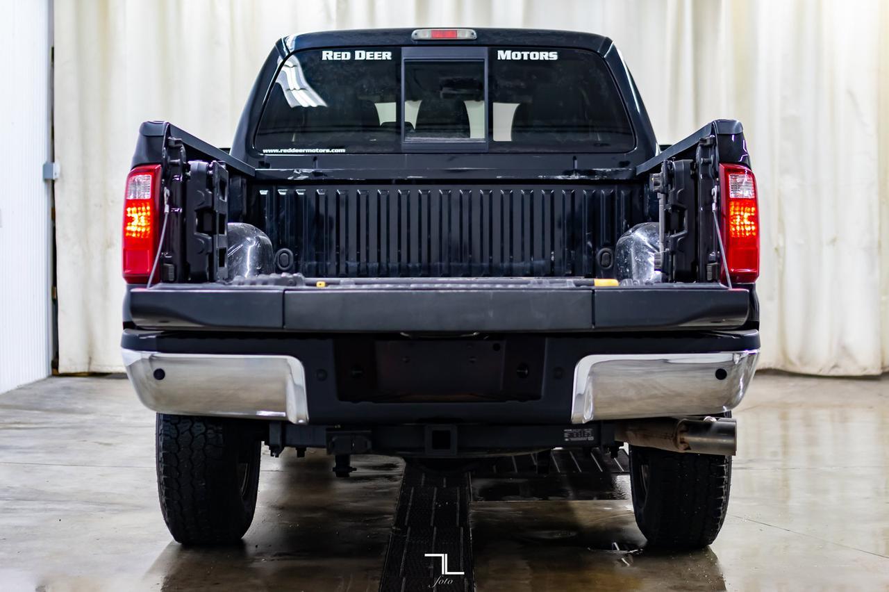 2011 Ford F-350 4x4 Crew Cab XLT Diesel BCam Red Deer AB