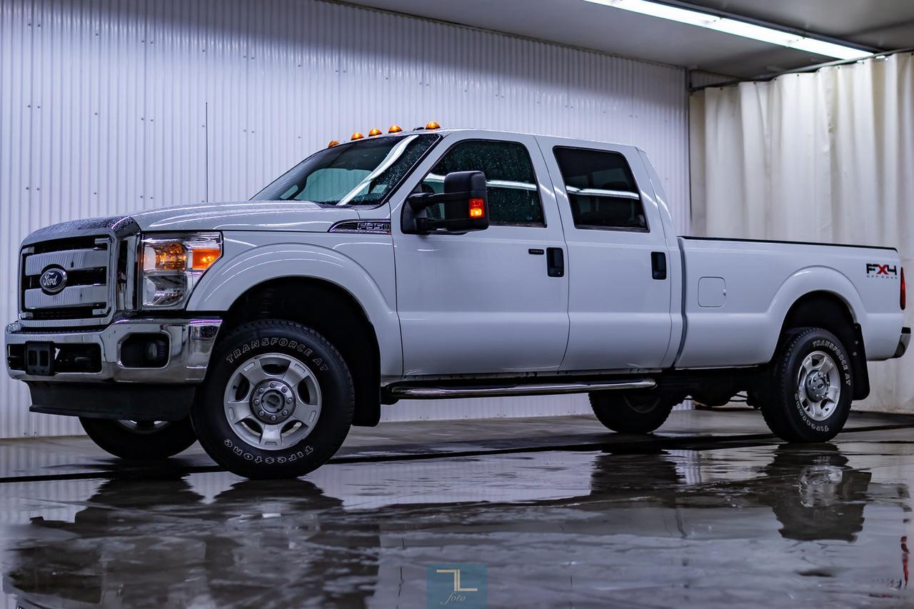 2011 Ford F-350 4x4 Crew Cab XLT FX4 Longbox BCam Red Deer AB