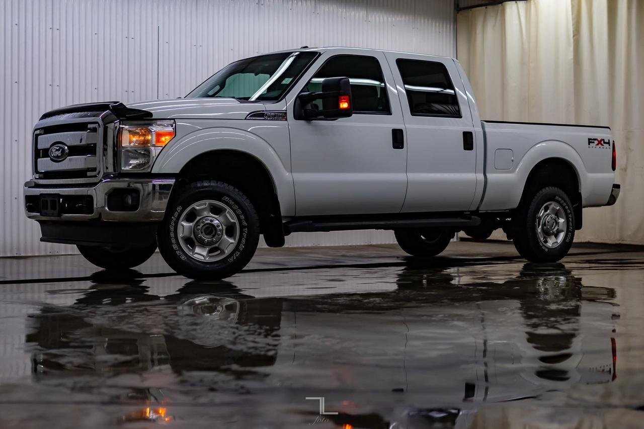 2011 Ford F-350 4x4 Crew Cab XLT FX4 Red Deer AB