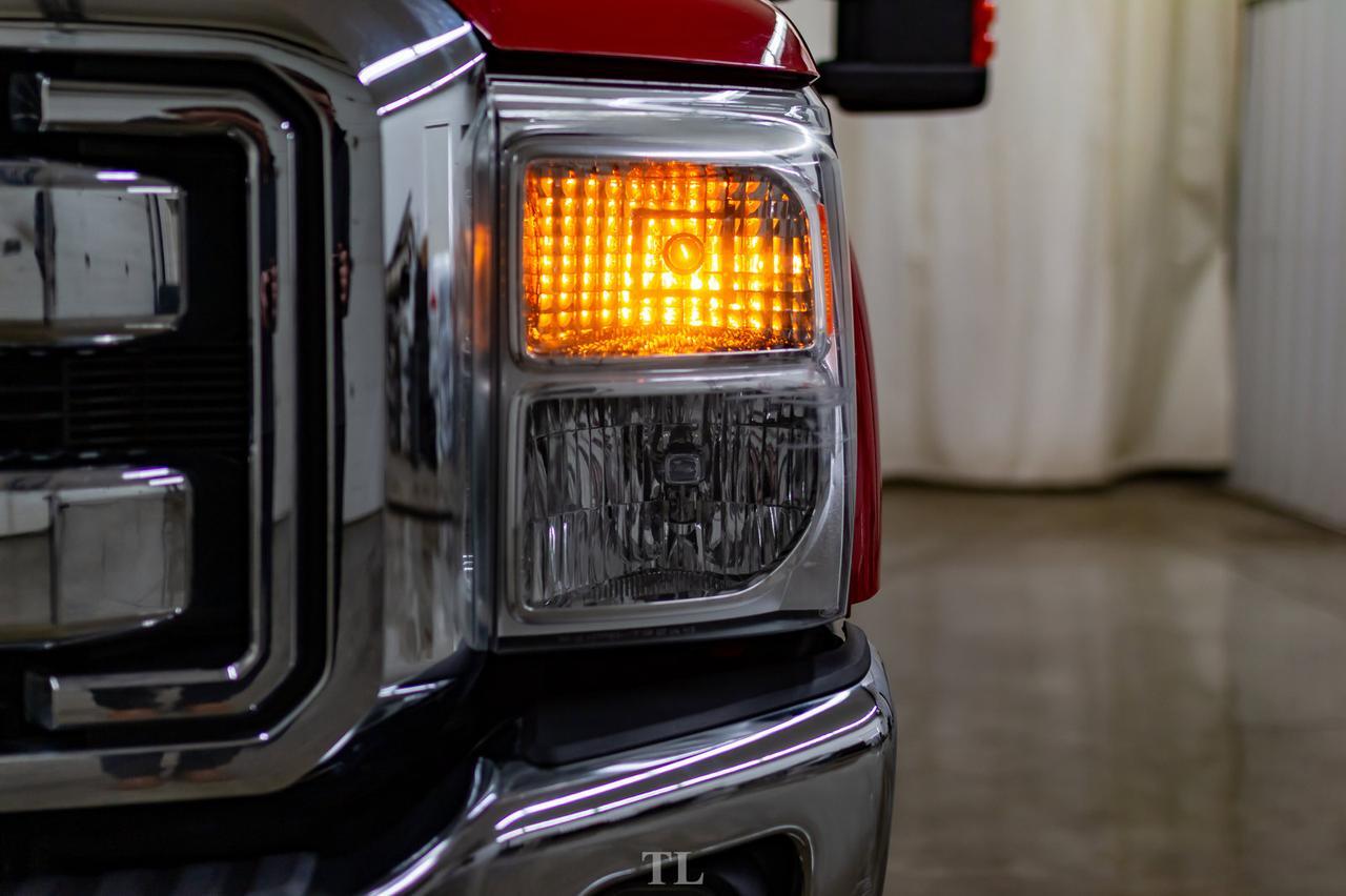 2011 Ford F-350 4x4 Reg Cab XLT Longbox Red Deer AB