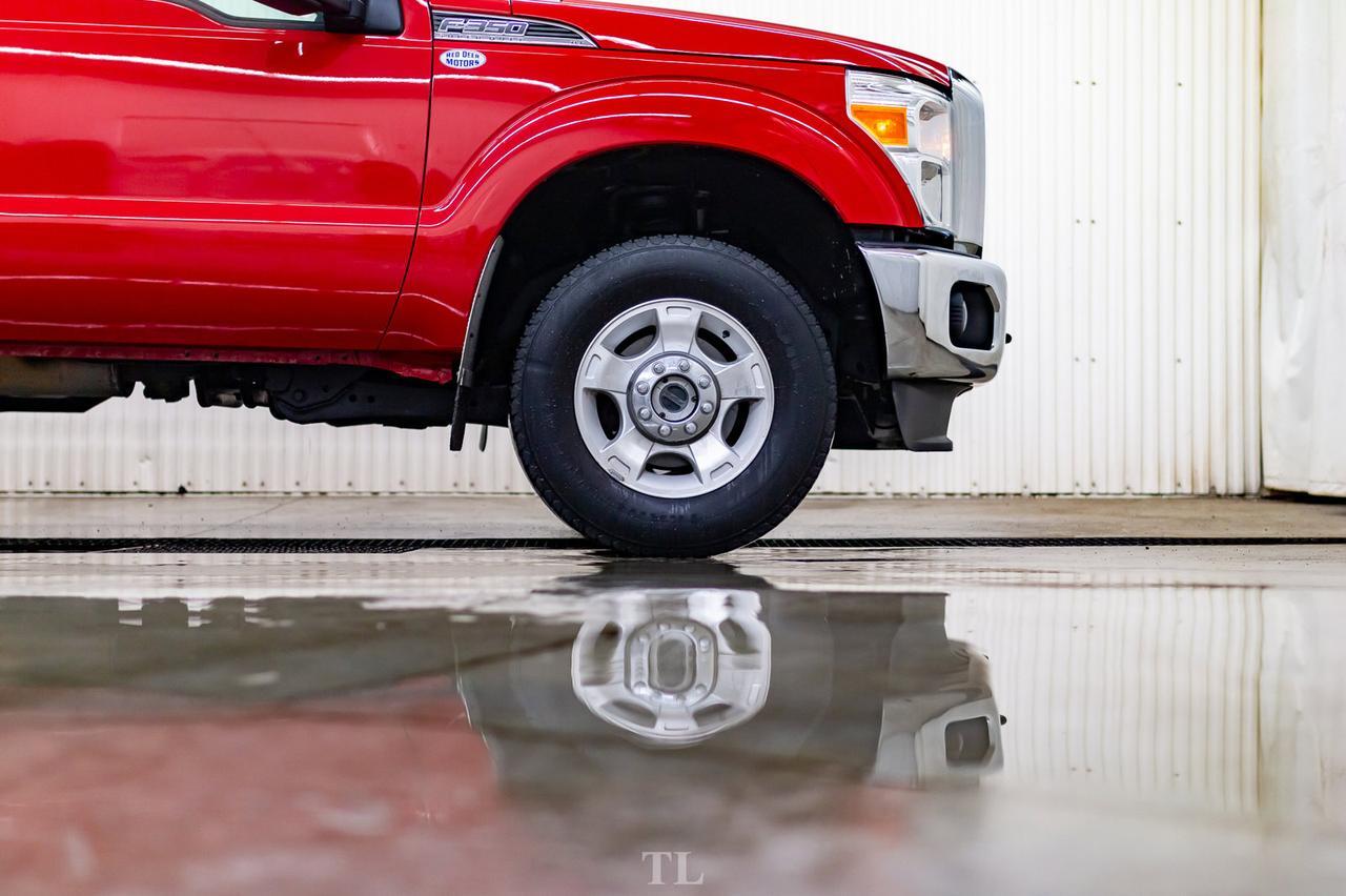 2011 Ford F-350 4x4 Reg Cab XLT Longbox Red Deer AB