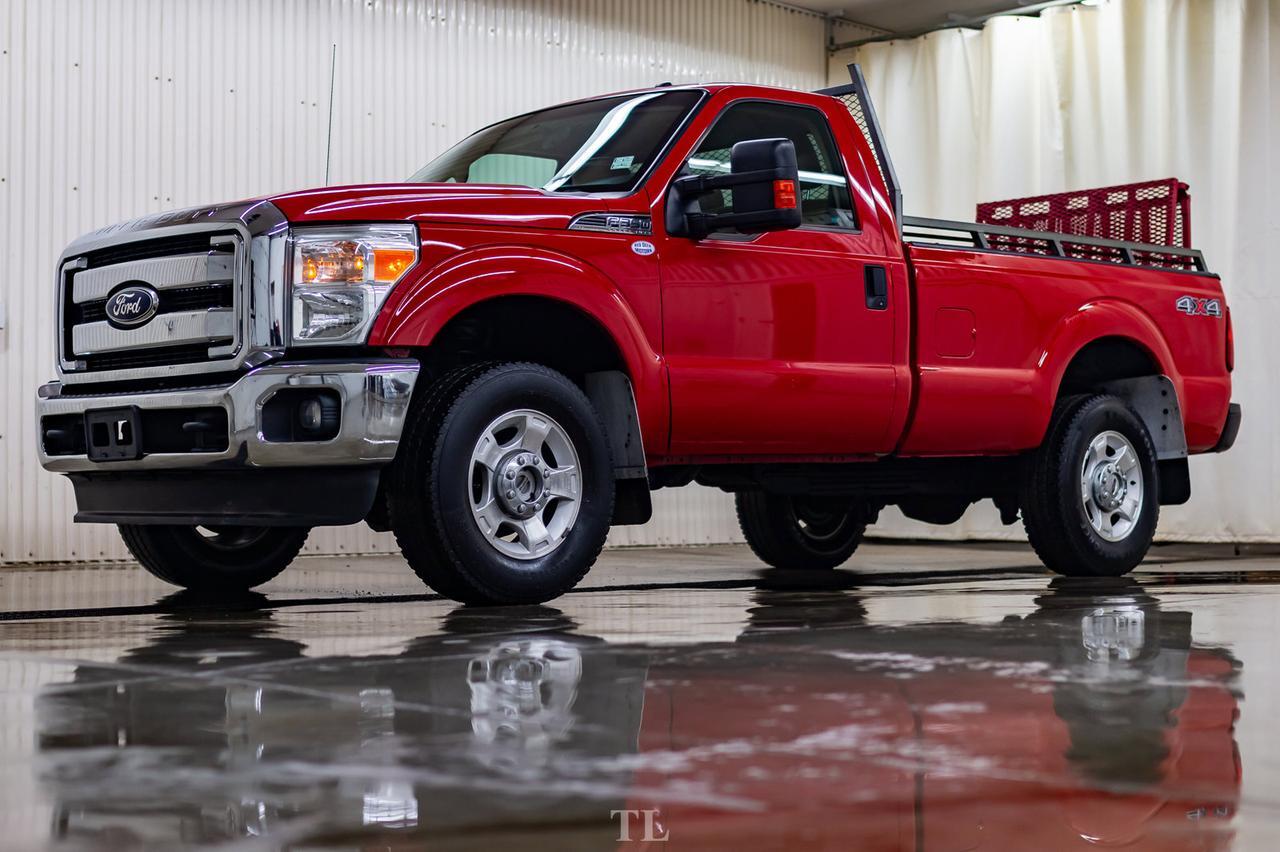 2011 Ford F-350 4x4 Reg Cab XLT Longbox Red Deer AB