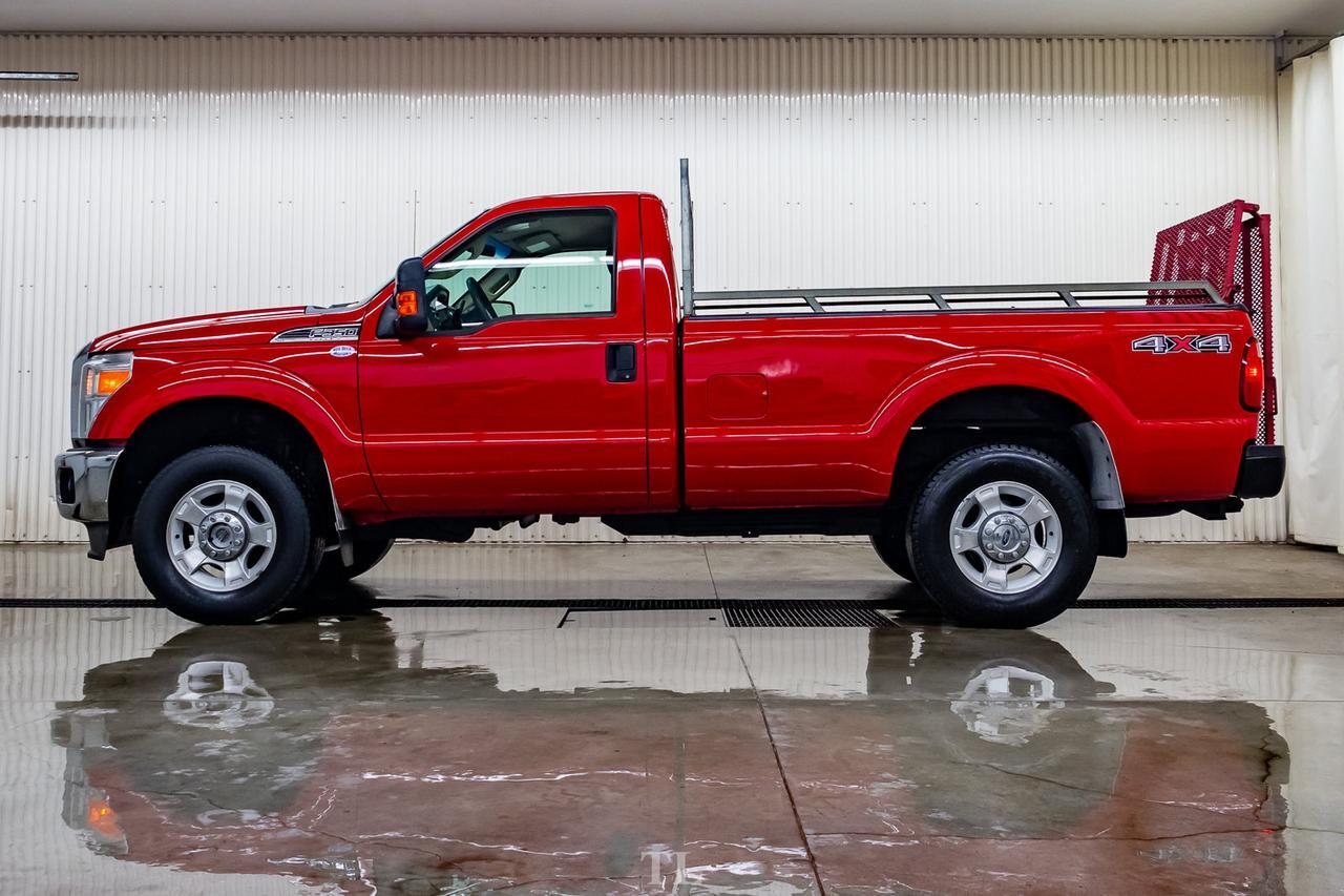 2011 Ford F-350 4x4 Reg Cab XLT Longbox Red Deer AB