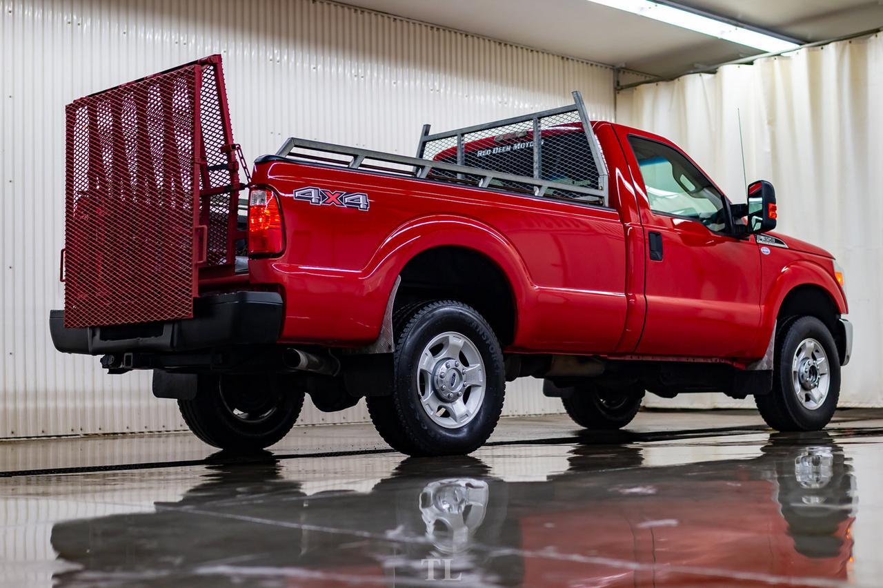 2011 Ford F-350 4x4 Reg Cab XLT Longbox Red Deer AB