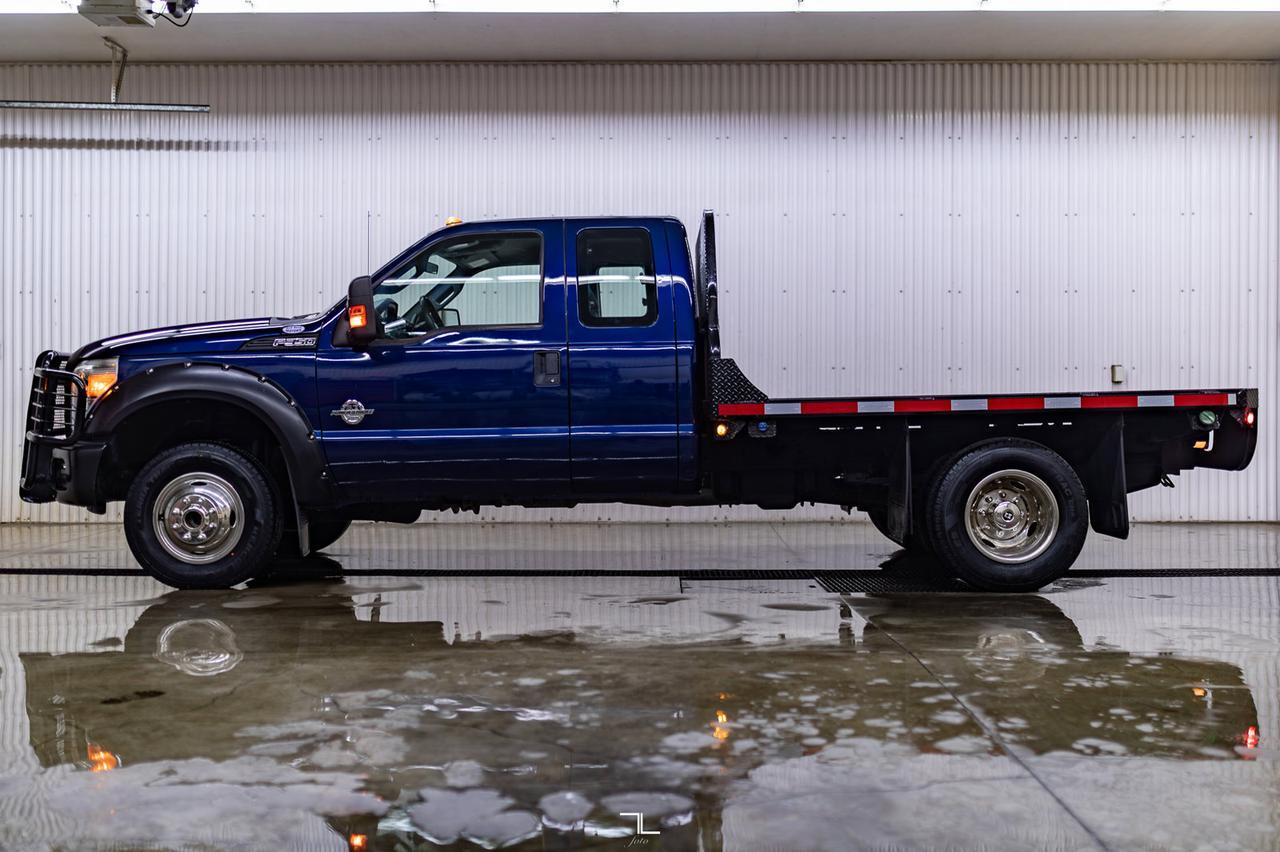 2011 Ford F-350 4x4 Super Cab XL Dually Deck Diesel Red Deer AB