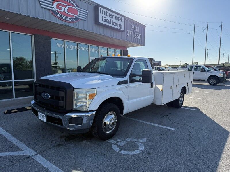 2011 Ford F-350 DRW Utility w/ Stelllar EC3200 Crane XL Collinsville OK
