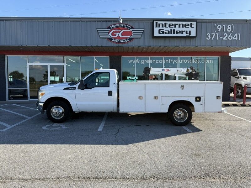 2011 Ford F-350 DRW Utility w/ Stelllar EC3200 Crane XL Collinsville OK