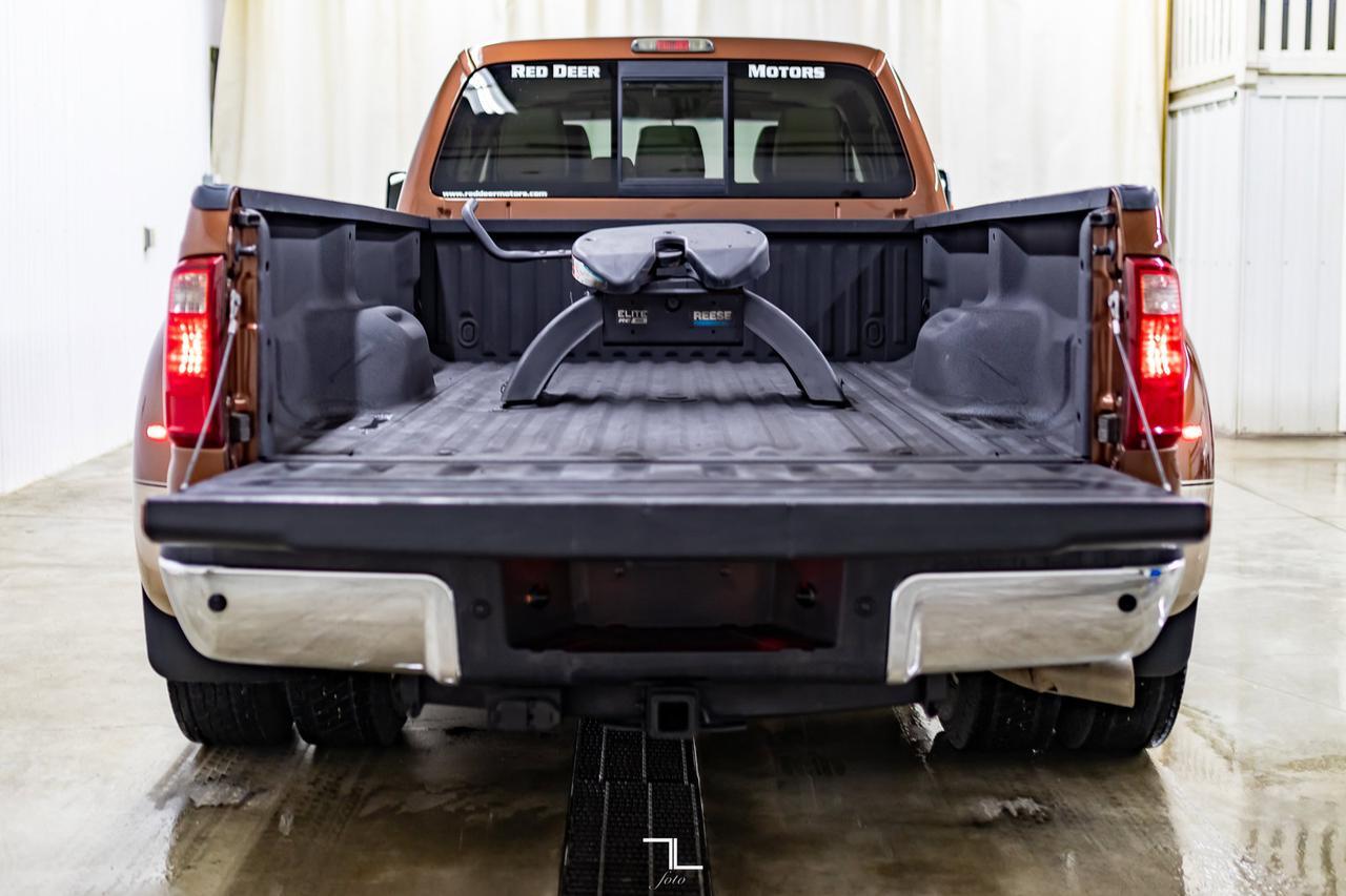 2011 Ford F-450 4x4 Crew Cab Lariat Dually Diesel Leather Roof BCam Red Deer AB