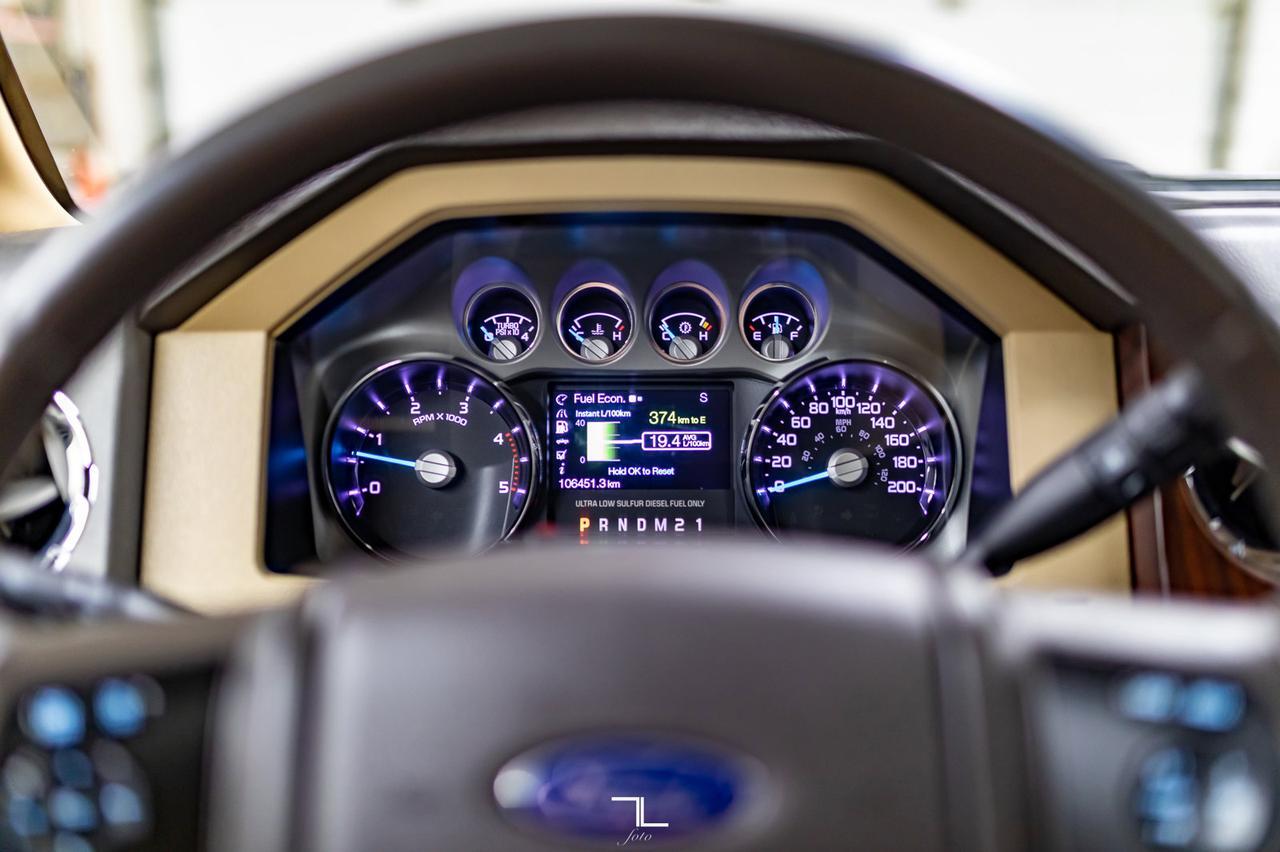 2011 Ford F-450 4x4 Crew Cab Lariat Dually Diesel Leather Roof BCam Red Deer AB