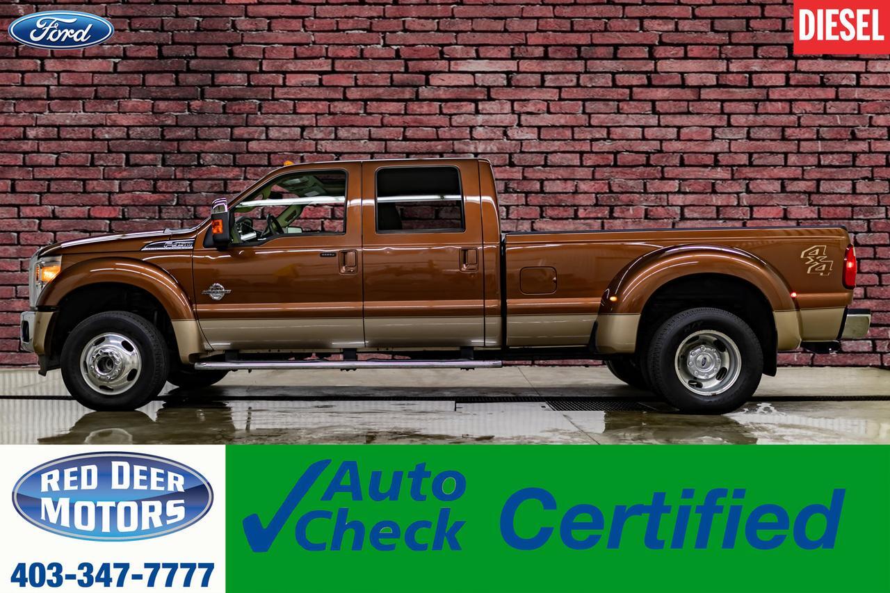 2011 Ford F-450 4x4 Crew Cab Lariat Dually Diesel Leather Roof BCam