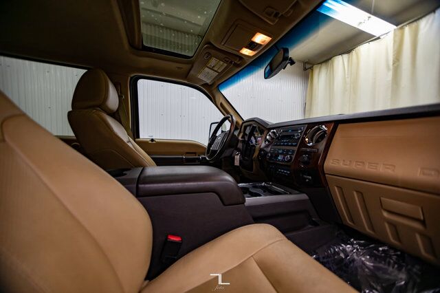 2011 Ford F-450 4x4 Crew Cab Lariat Dually Diesel Leather Roof BCam Red Deer AB