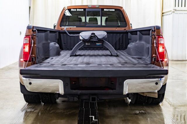 2011 Ford F-450 4x4 Crew Cab Lariat Dually Diesel Leather Roof BCam Red Deer AB